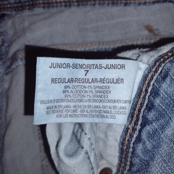 Code of Ethics Light Blue, Flare Jeans - Picture 8 of 9